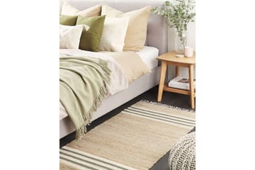 Plattvävd Mirza - Beige, Natur, Grå, Vit - Textil & mattor - Mattor - Små mattor