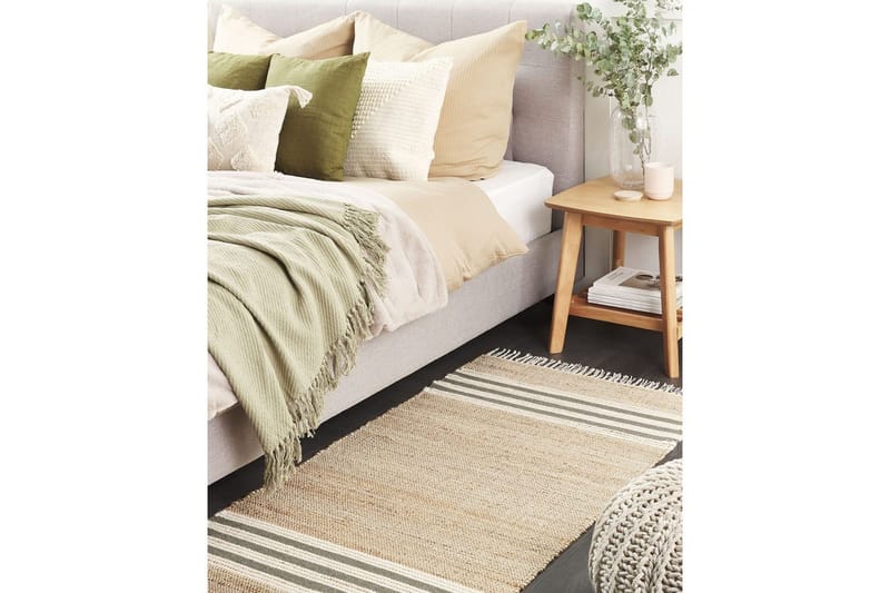 Plattvävd Mirza - Beige, Natur, Grå, Vit - Textil & mattor - Mattor - Flatvävda mattor