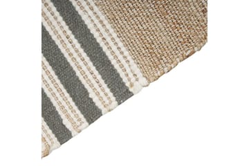 Plattvävd Mirza - Beige, Natur, Grå, Vit - Textil & mattor - Mattor - Små mattor
