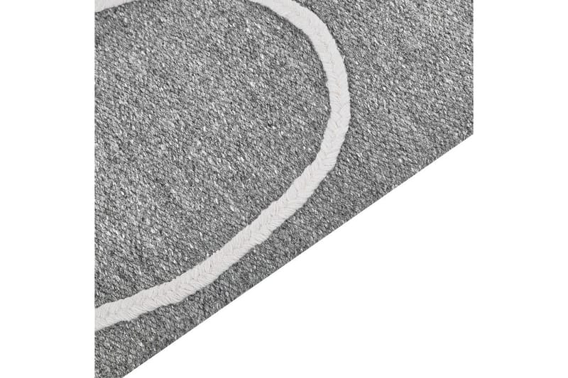 Plattvävd Yavu - Grå, vit, 140x200 cm - Textil & mattor - Mattor - Utomhusmattor