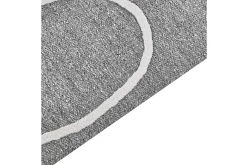 Plattvävd Yavu - Grå, vit, 80x150 cm - Textil & mattor - Mattor - Utomhusmattor - Balkongmatta & altanmatta