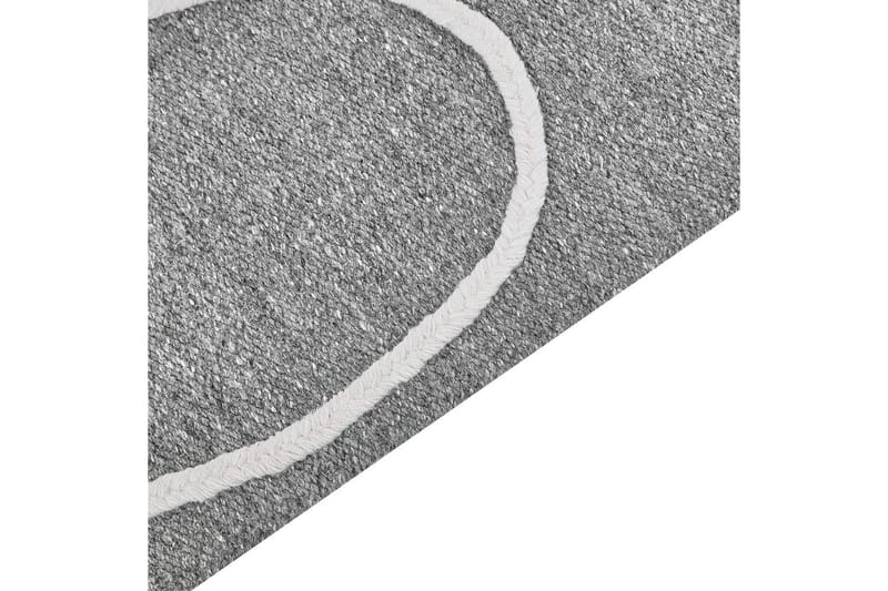 Plattvävd Yavu - Grå, vit, 80x150 cm - Textil & mattor - Mattor - Utomhusmattor