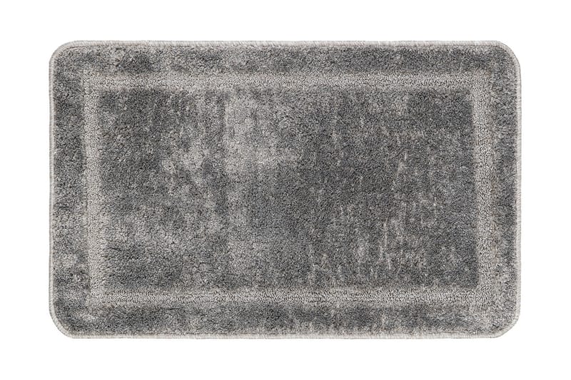 Ryo Badrumsmatta 80x140 cm Oval - Grå - Badrumsmatta