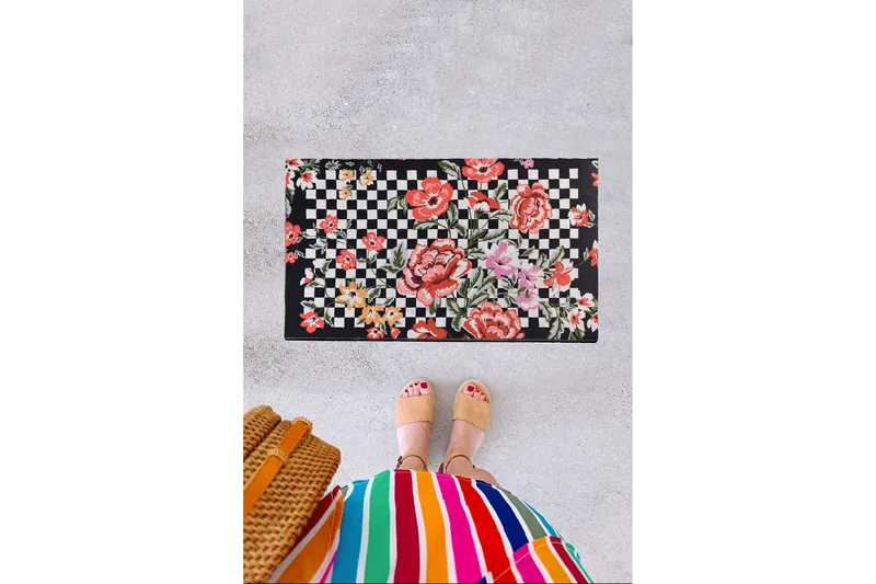 Almiera Dörrmatta 45x70 cm - Flerfärgad - Textil & mattor - Mattor - Dörrmatta & hallmatta