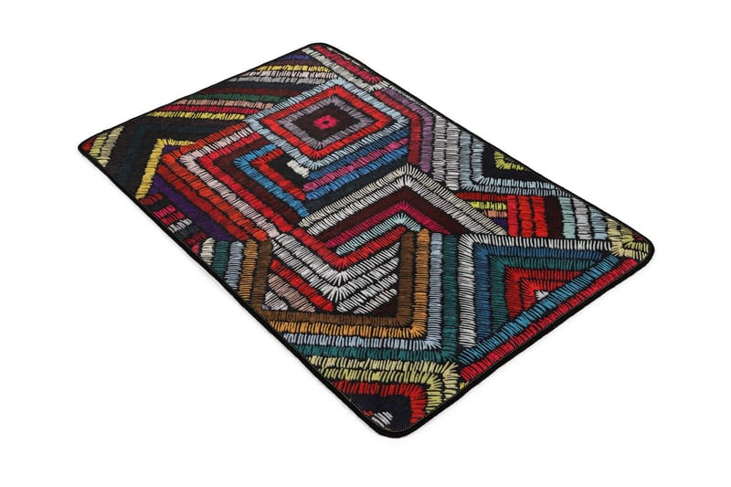 Anjalie Matta 60x90 cm - Flerfärgad/Sammet - Textil & mattor - Mattor