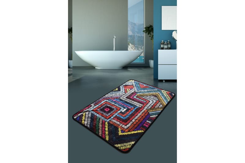 Anjalie Matta 60x90 cm - Flerfärgad/Sammet - Textil & mattor - Mattor