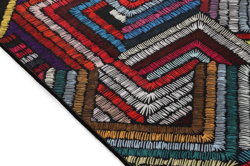 Anjalie Matta 60x90 cm - Flerfärgad/Sammet - Textil & mattor - Mattor