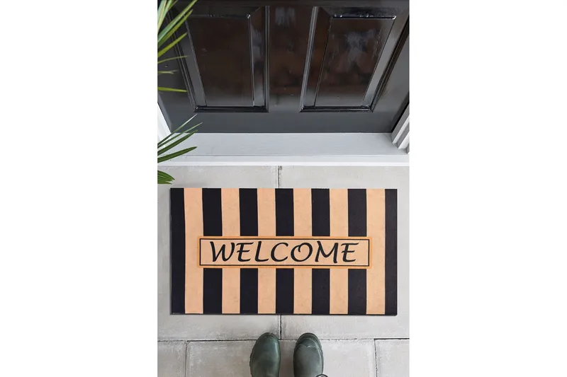 Arriet Dörrmatta 45x70 cm - Flerfärgad - Textil & mattor - Mattor - Dörrmatta & hallmatta