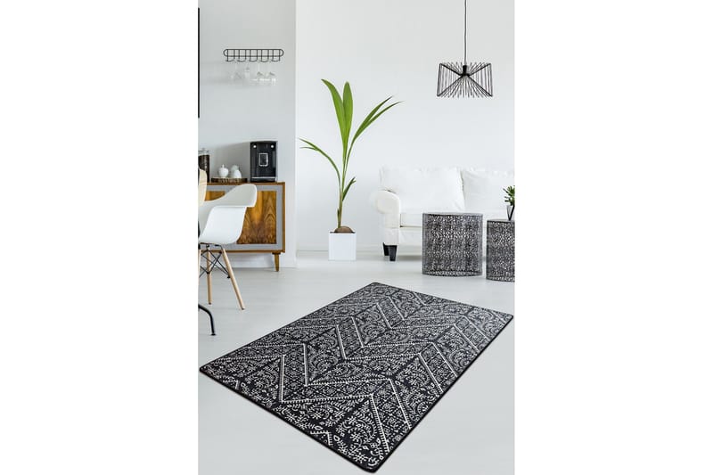 Assaggie Entrematta 60x140 cm - Svart/Sammet - Textil & mattor - Mattor - Dörrmatta & hallmatta