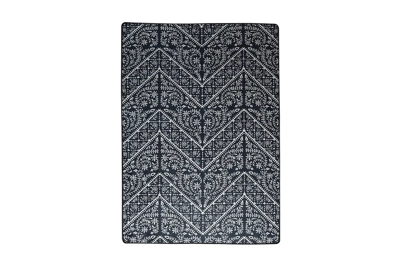 Assaggie Entrematta 60x140 cm, Svart/Sammet