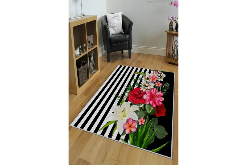 Bedriye Entrematta 80x200 cm - Flerfärgad - Textil & mattor - Mattor - Dörrmatta & hallmatta