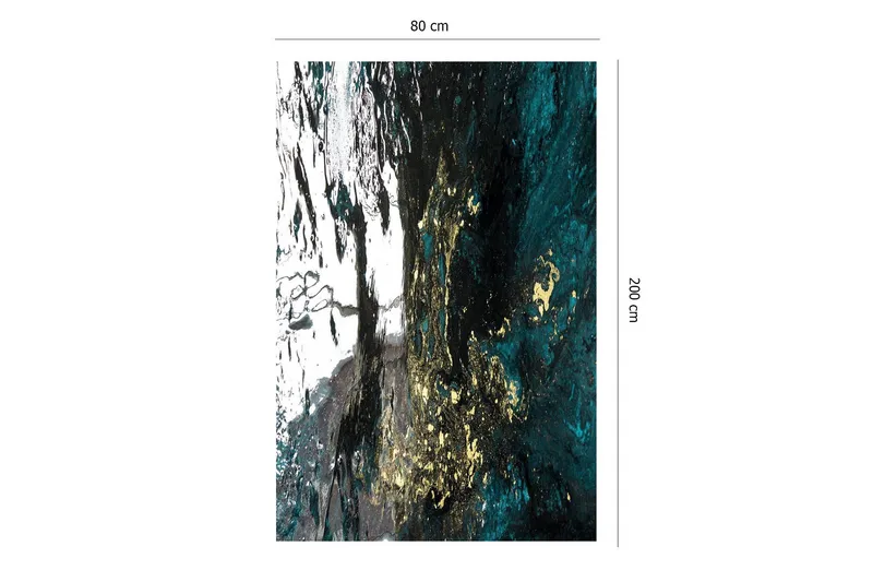 Bedriye Entrematta 80x200 cm - Flerfärgad - Textil & mattor - Mattor - Dörrmatta & hallmatta