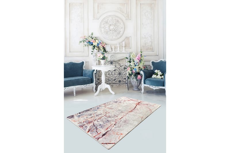 Berriaren Entrematta 80x200 cm - Flerfärgad/Sammet - Textil & mattor - Mattor - Små mattor