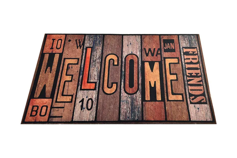 Camarada Dörrmatta 45x70 cm, Flerfärgad