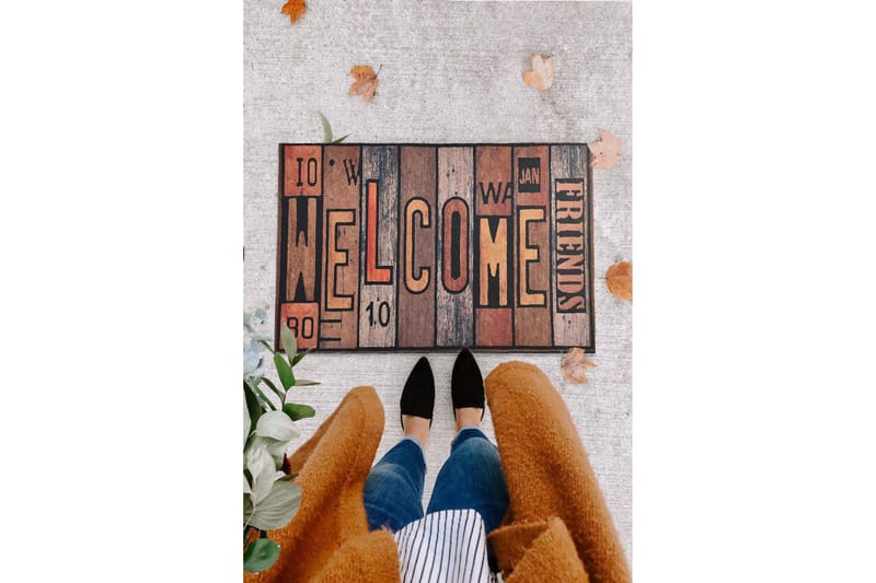 Camarada Dörrmatta 45x70 cm - Flerfärgad - Textil & mattor - Mattor - Dörrmatta & hallmatta