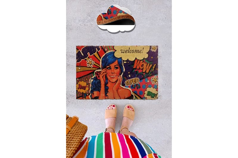 Chilai Dörrmatta 40x60 cm - PVC/Multifärgad - Textil & mattor - Mattor - Dörrmatta & hallmatta