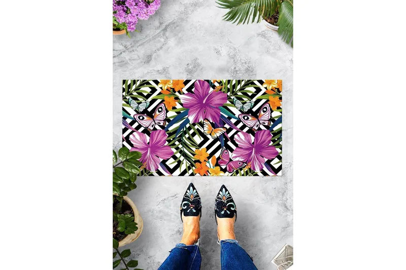 Chilai Dörrmatta 45x70 cm - PVC/Multifärgad - Textil & mattor - Mattor - Dörrmatta & hallmatta