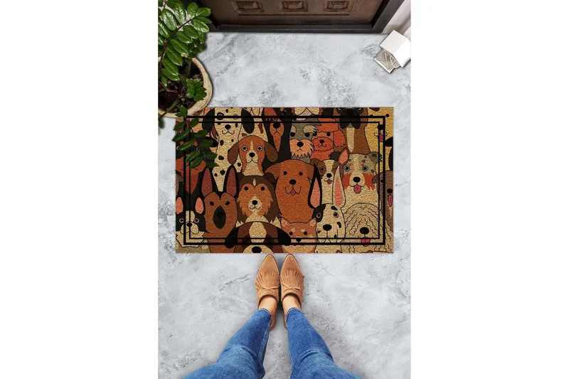 Chilai Dörrmatta 45x70 cm - PVC/Multifärgad - Textil & mattor - Mattor - Dörrmatta & hallmatta