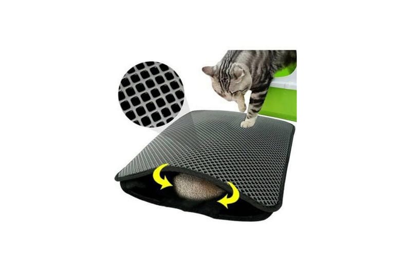 Chilai Kattsandsmatta 45x60 cm - Multifärgad - Textil & mattor - Mattor - Modern matta - Wiltonmattor