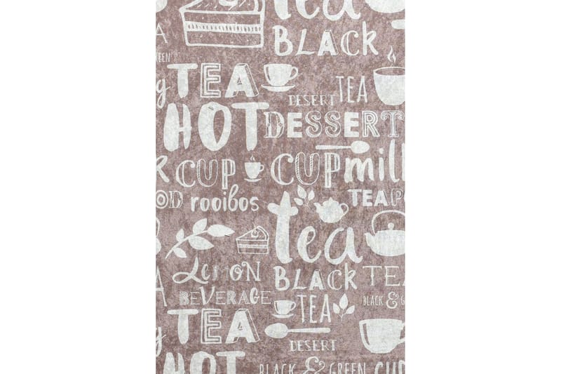 Cuppa Entrematta 80x200 cm - Beige/Vit/Sammet - Textil & mattor - Mattor - Små mattor