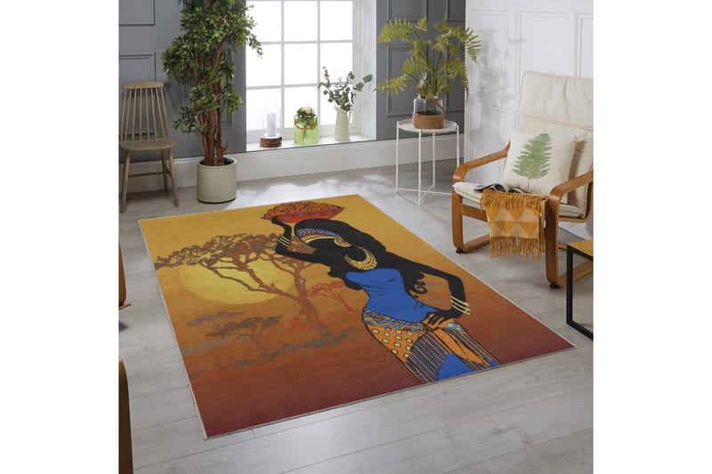 Darsell Matta 80x120 cm - Flerfärgad - Textil & mattor - Mattor - Små mattor