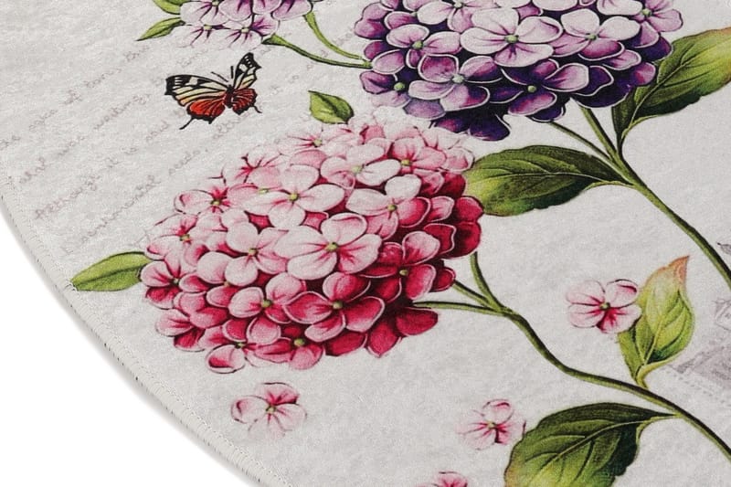 Doluca Matta Oval 60x90 cm - Flerfärgad/Sammet - Textil & mattor - Mattor - Små mattor