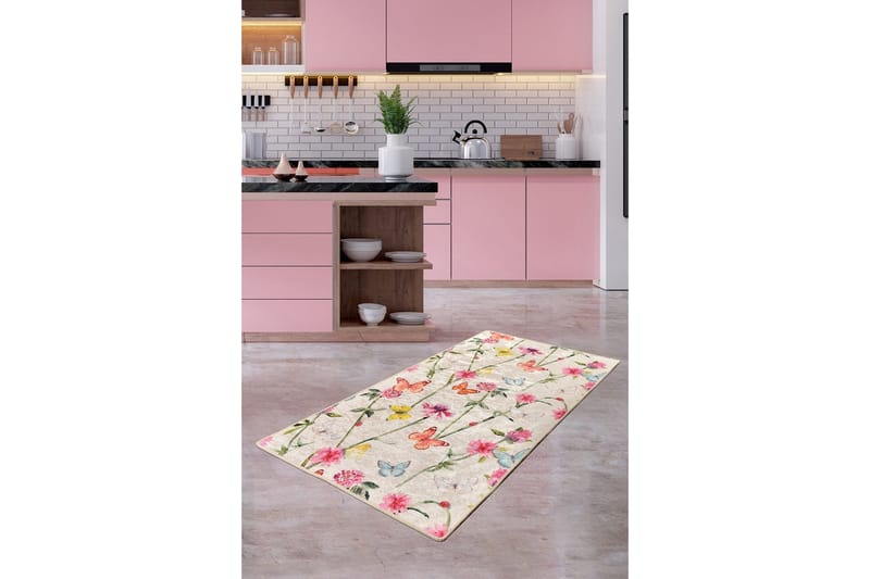 Fikret Entrematta 80x200 cm - Flerfärgad/Sammet - Textil & mattor - Mattor - Dörrmatta & hallmatta