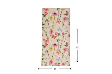 Fikret Entrematta 80x200 cm - Flerfärgad/Sammet - Textil & mattor - Mattor - Små mattor