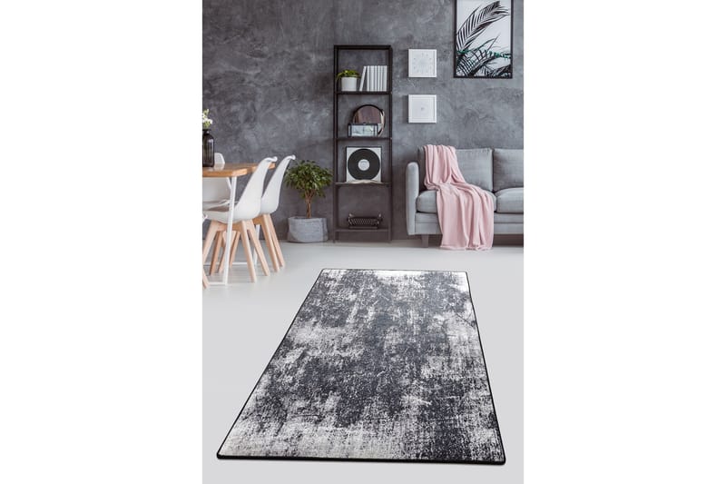 Gonesse Entrematta 80x200 cm - Svart/Sammet - Textil & mattor - Mattor - Små mattor