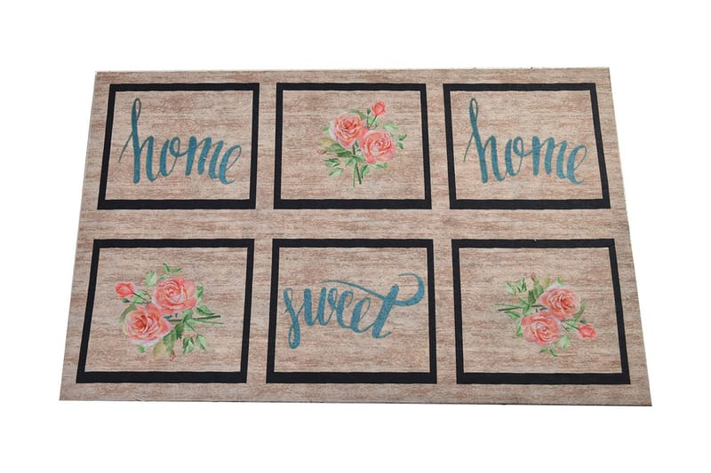 Hasiera Dörrmatta 45x70 cm, Flerfärgad