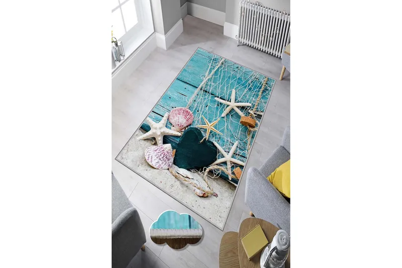 Homefesto Matta 50x80 cm - Multifärgad - Textil & mattor - Mattor - Modern matta - Wiltonmattor