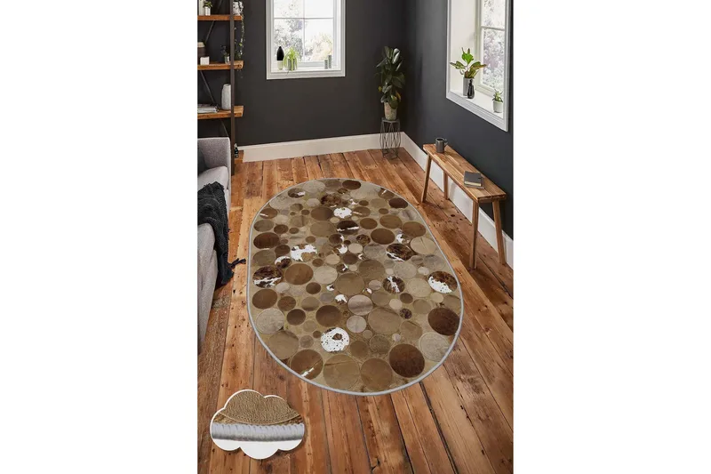 Homefesto Matta 50x80 cm - Multifärgad - Textil & mattor - Mattor - Modern matta - Wiltonmattor