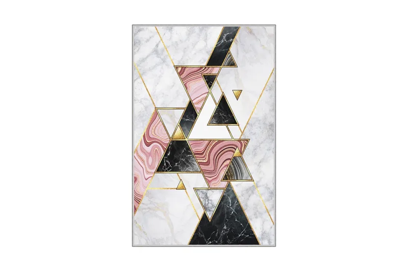 Homefesto Matta 50x80 cm, Multifärgad