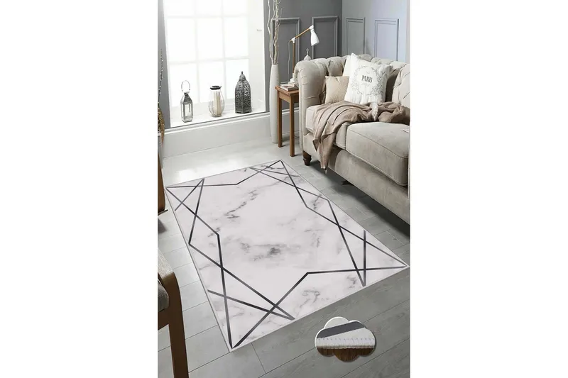 Homefesto Matta 60x100 cm - Multifärgad - Textil & mattor - Mattor - Modern matta - Wiltonmattor