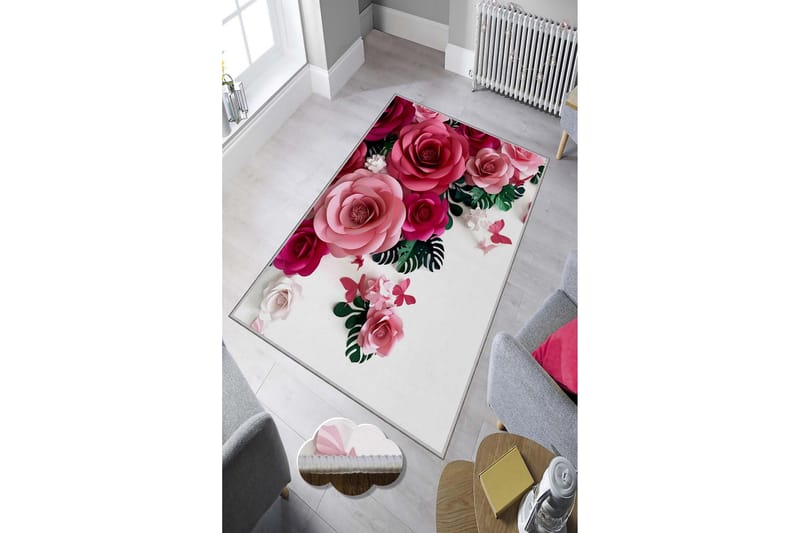 Homefesto Matta 60x100 cm - Multifärgad - Textil & mattor - Mattor - Modern matta - Wiltonmattor