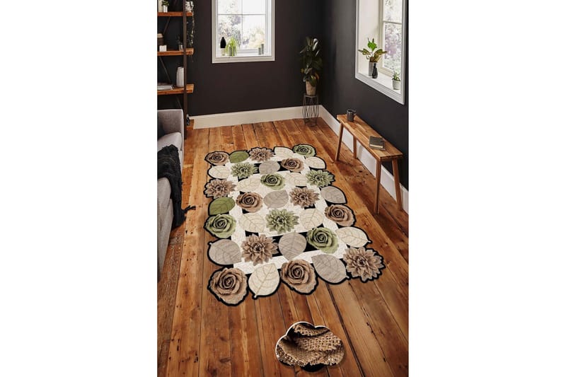 Homefesto Matta 80x120 cm - Multifärgad - Textil & mattor - Mattor - Modern matta - Wiltonmattor