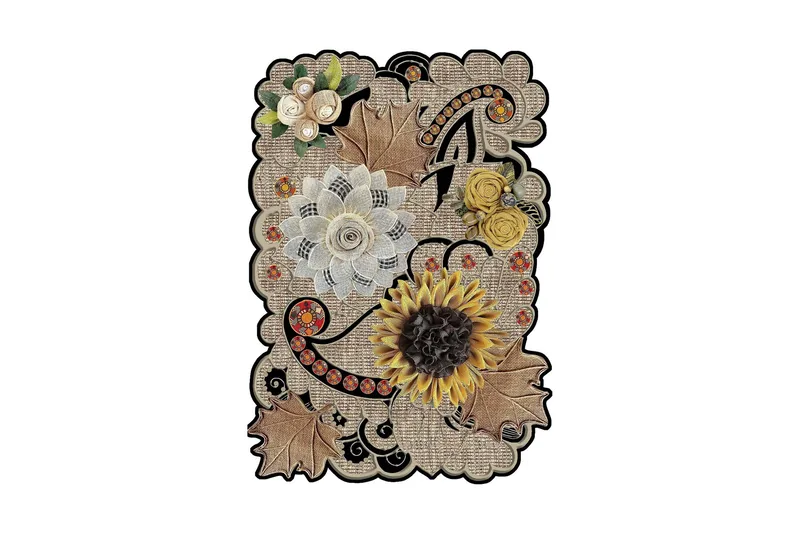 Homefesto Matta 80x120 cm, Multifärgad