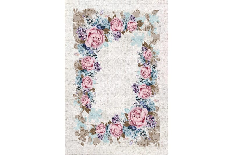 Homefesto Matta 80x150 cm - Multifärgad - Textil & mattor - Mattor - Modern matta - Wiltonmattor