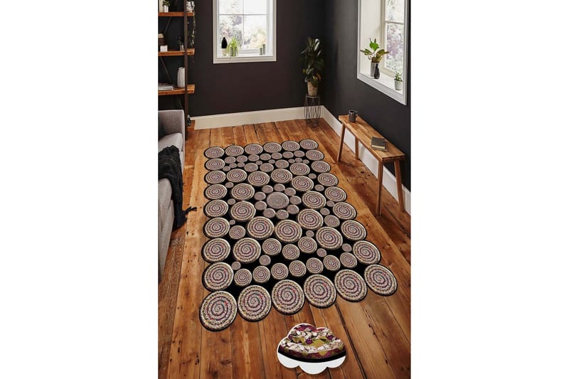 Homefesto Matta 80x150 cm - Multifärgad - Textil & mattor - Mattor - Modern matta - Wiltonmattor