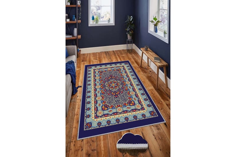 Homefesto Matta 80x200 cm - Multifärgad - Textil & mattor - Mattor - Modern matta - Wiltonmattor