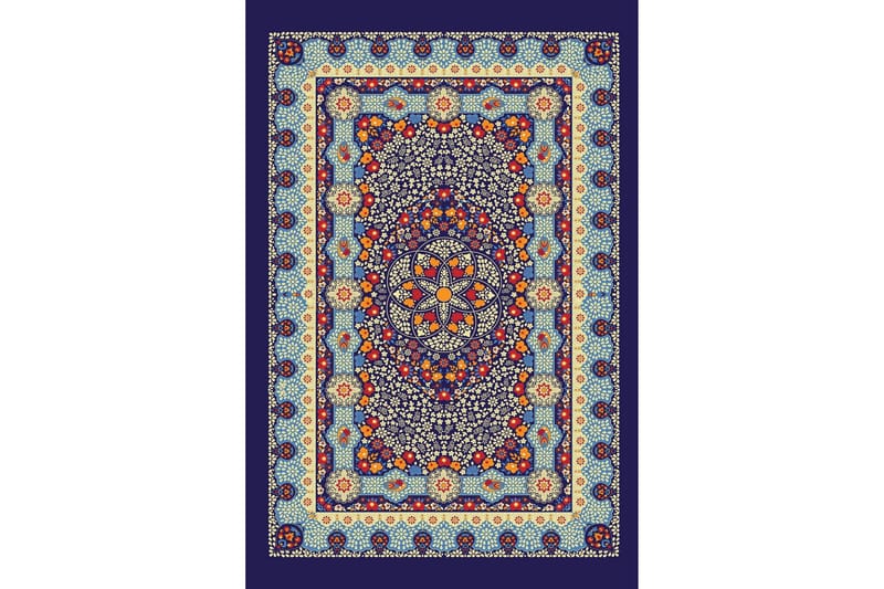 Homefesto Matta 80x200 cm - Multifärgad - Textil & mattor - Mattor - Modern matta - Wiltonmattor