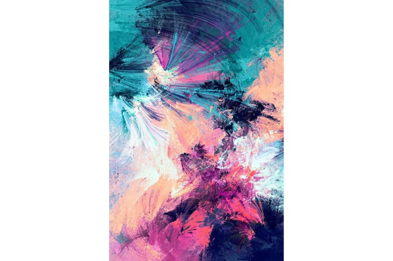 Homefesto Matta 80x200 cm - Multifärgad - Textil & mattor - Mattor - Modern matta - Wiltonmattor