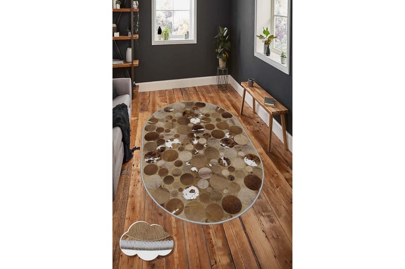 Homefesto Matta 80x300 cm - Multifärgad - Textil & mattor - Mattor - Modern matta - Wiltonmattor