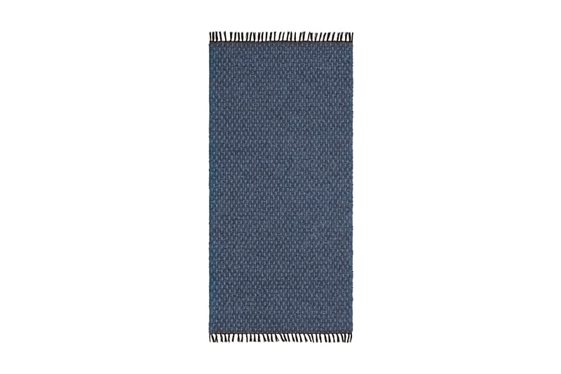 Julie Bomullsmatta 70x200 cm Blå - Horredsmattan - Textil & mattor - Mattor - Små mattor