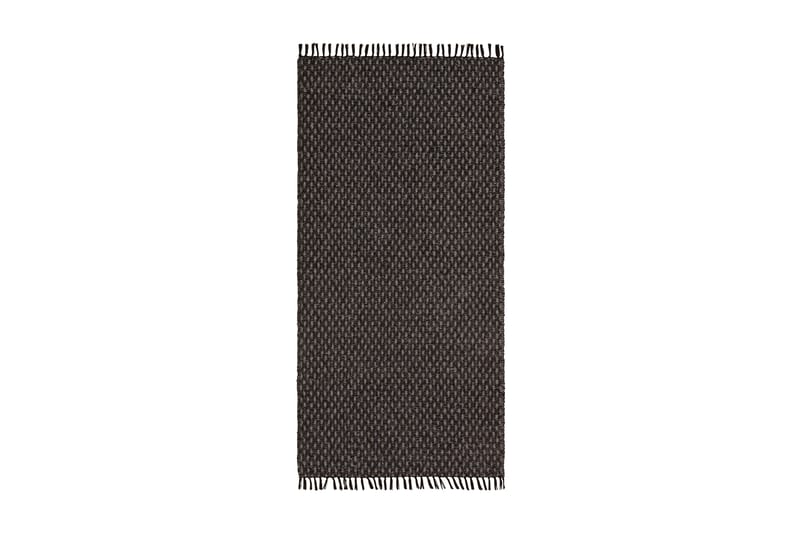 Julie Bomullsmatta 70x350 cm Svart - Horredsmattan - Textil & mattor - Mattor - Små mattor