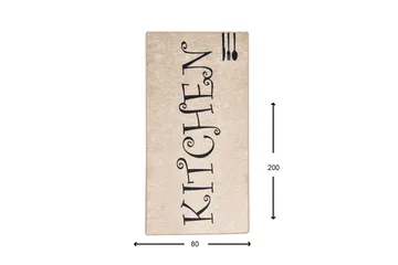 Koilara Entrematta 80x200 cm - Flerfärgad/Sammet - Textil & mattor - Mattor - Dörrmatta & hallmatta