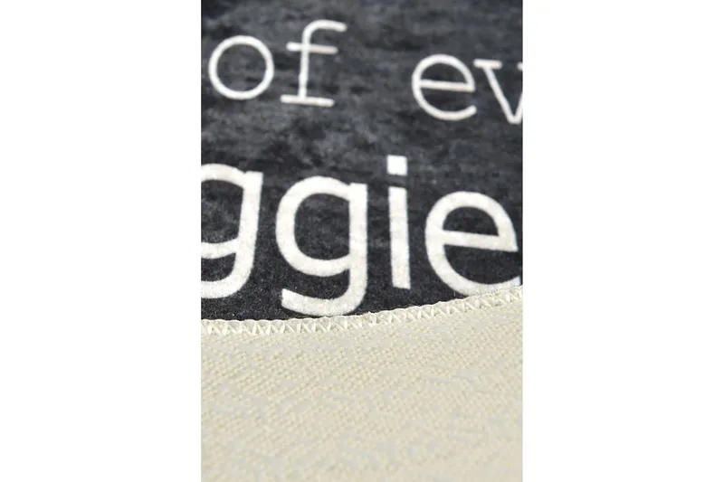 Kuhinja Entrematta 80x200 cm - Svart/Sammet - Textil & mattor - Mattor - Dörrmatta & hallmatta