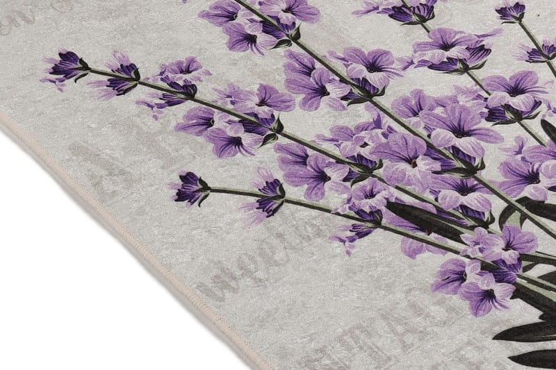 Lafenda Matta 60x90 cm - Flerfärgad/Sammet - Textil & mattor - Mattor - Små mattor