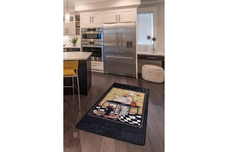 Latief Matta 80x150 cm - Flerfärgad/Sammet - Textil & mattor - Mattor - Små mattor