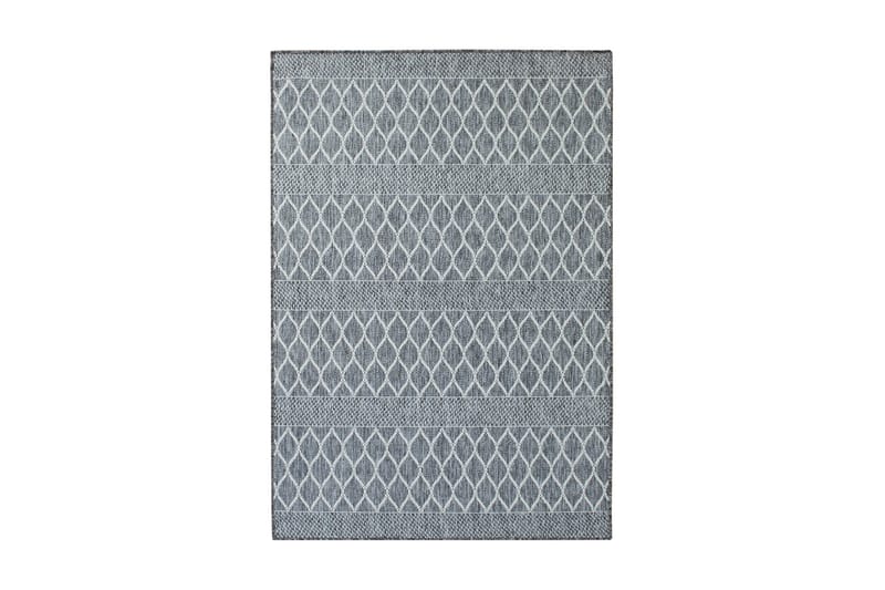 Madrid Bell Flatvävd Matta 200x285 - Grå/Vit - Textil & mattor - Mattor - Flatvävda mattor